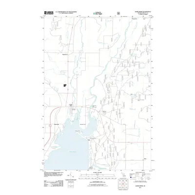 2011 Map of Rapid River, 2011 Print