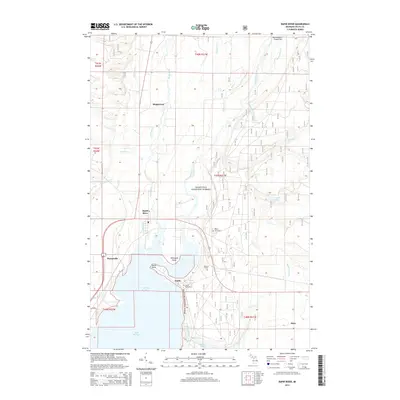 2014 Map of Rapid River, 2014 Print
