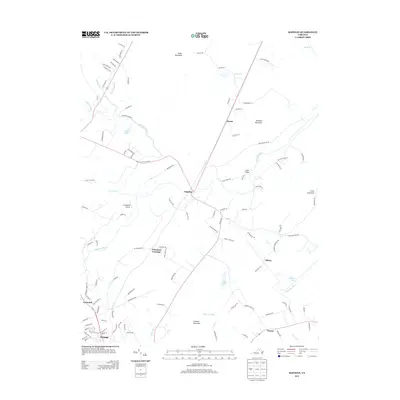 2013 Map of Rapidan, 2013 Print