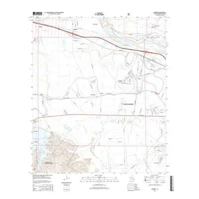 2015 Map of Rapides, 2015 Print