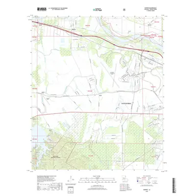 2018 Map of Rapides, 2018 Print
