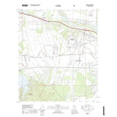 2020 Map of Rapides, 2020 Print