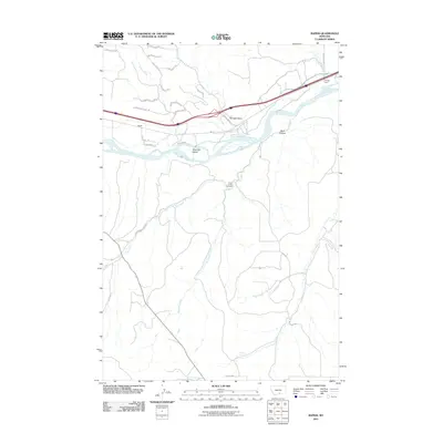 2011 Map of Rapids, 2011 Print