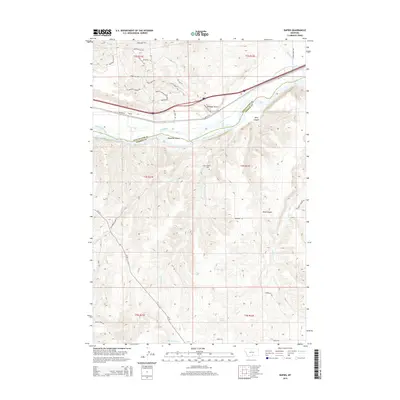 2014 Map of Rapids, 2014 Print