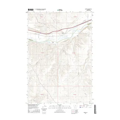 2017 Map of Rapids, 2017 Print