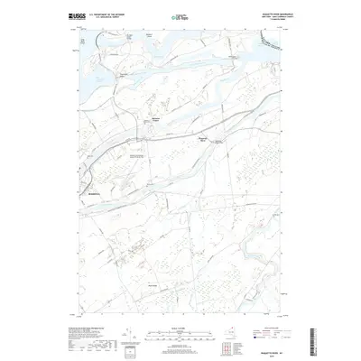 2019 Map of Raquette River, 2019 Print