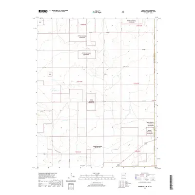 2020 Map of Rardin Hill, 2020 Print
