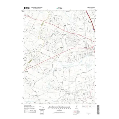 2014 Map of Raritan, 2014 Print