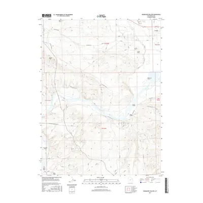 2017 Map of Rasmussen Hollow, 2017 Print