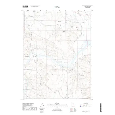 2020 Map of Rasmussen Hollow, 2020 Print