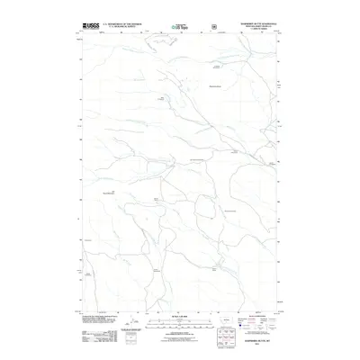 2011 Map of Raspberry Butte, 2011 Print