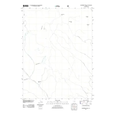2011 Map of Raspberry Knoll, 2011 Print