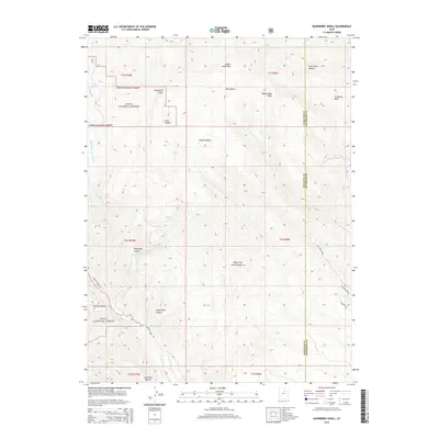 2014 Map of Raspberry Knoll, 2014 Print