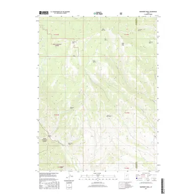 2017 Map of Raspberry Knoll, 2017 Print