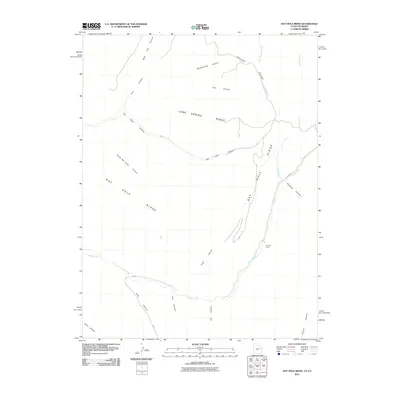 2011 Map of Rat Hole Ridge, 2011 Print