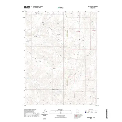 2020 Map of Rat Hole Ridge, 2020 Print