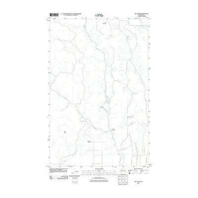 2011 Map of Rat Lake, 2011 Print