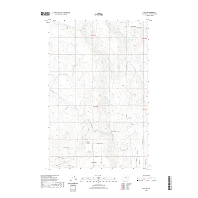 2020 Map of Rat Lake, 2020 Print