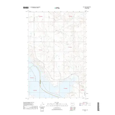2017 Map of Rat Lake SE, 2017 Print