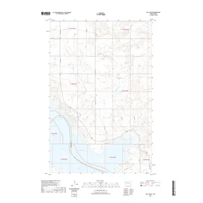 2020 Map of Rat Lake SE, 2020 Print