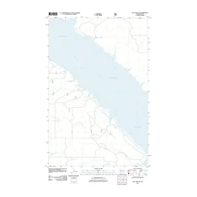 2011 Map of Rat Lake SW, 2011 Print