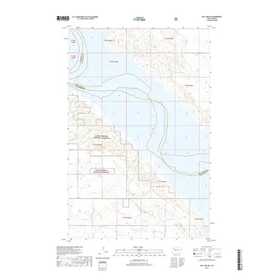 2017 Map of Rat Lake SW, 2017 Print