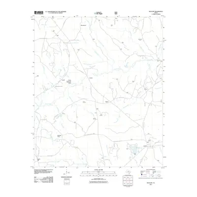 2011 Map of Ratcliff, 2011 Print