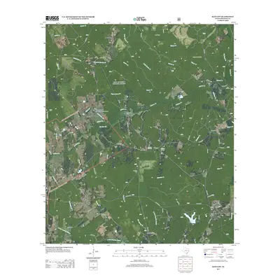2013 Map of Ratcliff, 2013 Print