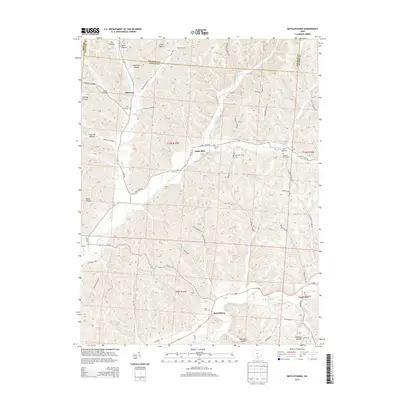 2013 Map of Ratcliffburg, 2013 Print
