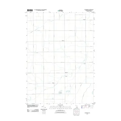 2011 Map of Rathbone, 2011 Print
