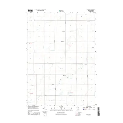 2014 Map of Rathbone, 2014 Print