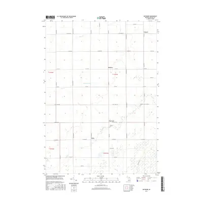 2017 Map of Rathbone, 2017 Print