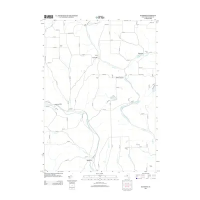 2013 Map of Rathbone, 2013 Print