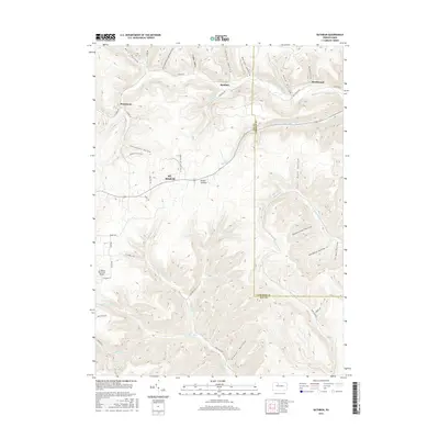 2016 Map of Rathbun, 2016 Print
