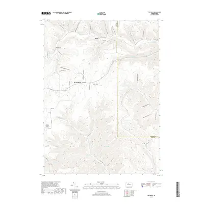 2019 Map of Rathbun, 2019 Print