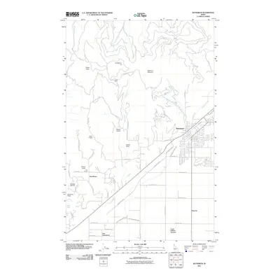 2011 Map of Rathdrum, 2011 Print