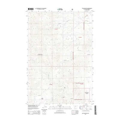 2014 Map of Ratio Mountain, 2014 Print