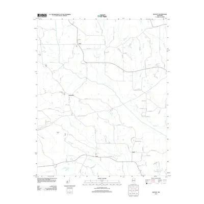 2012 Map of Ratliff, 2012 Print