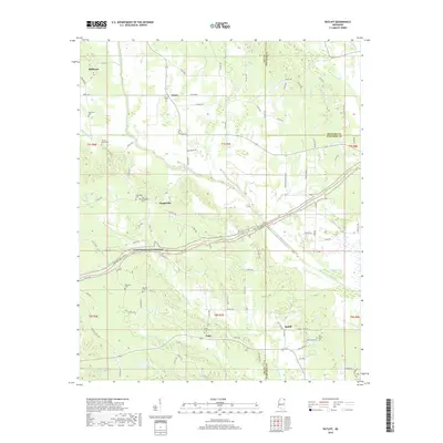2018 Map of Ratliff, 2018 Print