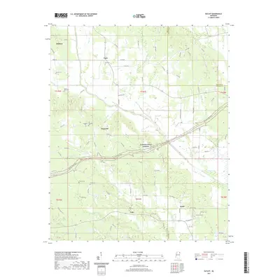 2021 Map of Ratliff, 2021 Print