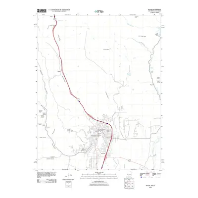 2010 Map of Raton, 2010 Print