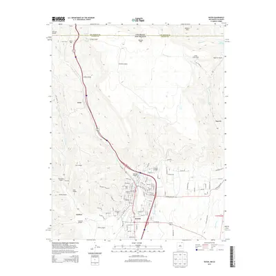 2013 Map of Raton, 2013 Print