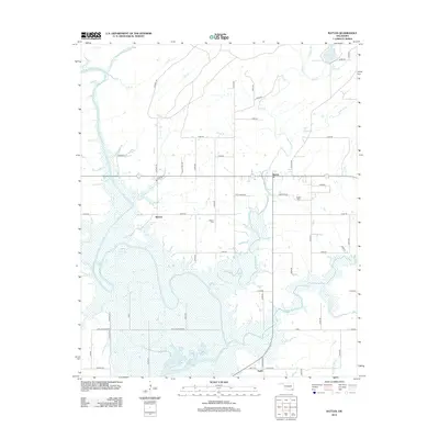 2012 Map of Rattan, 2012 Print