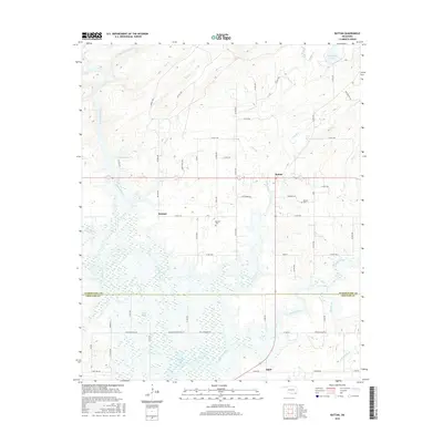 2016 Map of Rattan, 2016 Print
