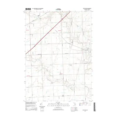 2014 Map of Rattle Run, 2014 Print