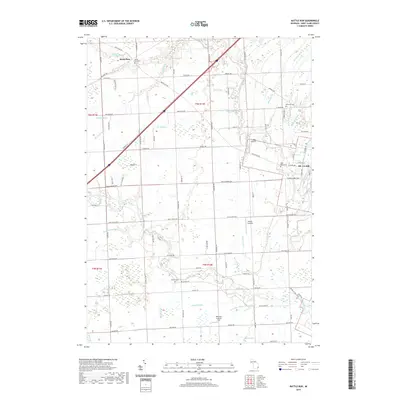 2019 Map of Rattle Run, 2019 Print