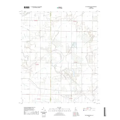 2020 Map of Rattlesnake Bayou, 2020 Print