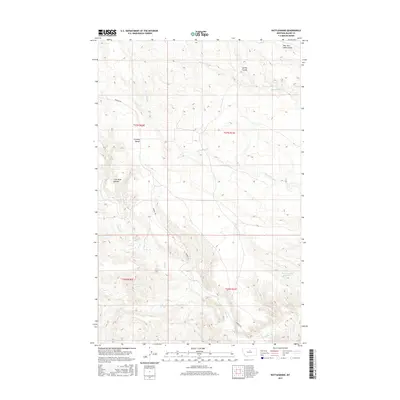2017 Map of Rattlesnake, 2017 Print