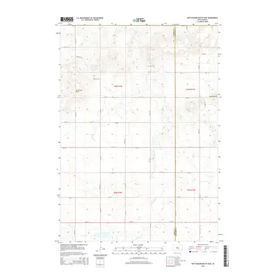 2015 Map of Rattlesnake Butte East, 2015 Print