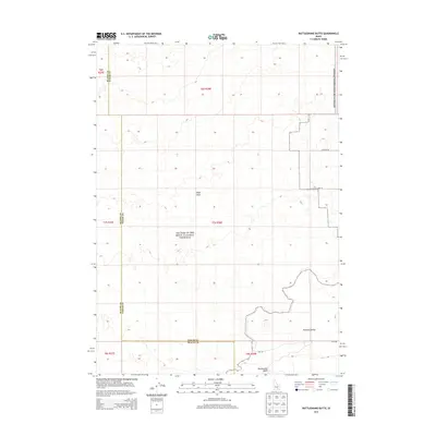 2013 Map of Rattlesnake Butte, 2013 Print